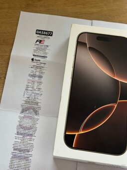 iPhone 16 Pro 128GB - NOVÝ - 2