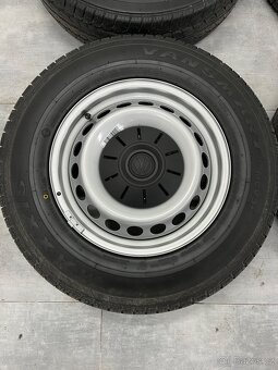 Prodám disky Volkswagen 5x120 r16 letní pneu 205/75/16C - 2