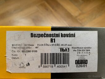 Bezpečnostní kování Rostex R1 a R4 - 2