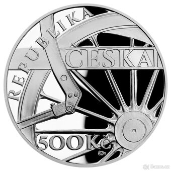 500Kč Škoda 498 Albatros PROOF - 2
