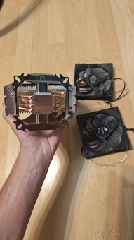 Noctua - velký chladič + 2 větráky SilentiumPC 120 PWM - 2