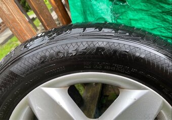 Alu kola Seat 5x112 215/55 r16 + pneu - 2