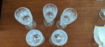 Prodám Sadu 5 broušených sklenic Bohemia Crystal - 2