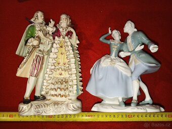 Porcelánové sošky 7 ks zn. Royal Dux atd. - 2