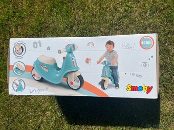 SMOBY-Dětské odrážedlo motorka SCOOTER Vespa 18m+ - 2