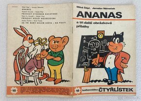 Čtyřlístek č. 18 Ananas - krásný stav - 2