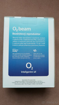 Bezdrátový reproduktor O2 beam, šedá barva - nerozbalený - 2