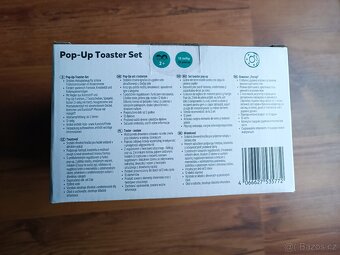 Kid land dřevěný toustovač set - 2