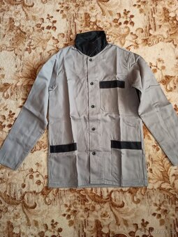 Pracovní kalhoty s laclem + blůza - 2