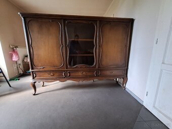 Vitrína,  knihovna Biedermeier - 2