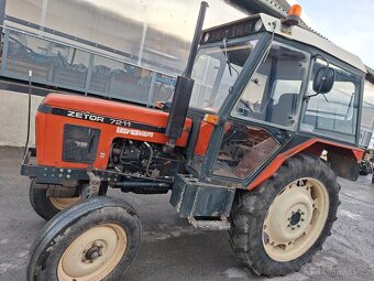 PREDAM TRAKTOR ZETOR 7211 ORIGINAL STAV 3500MTH - 2