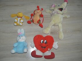 sada plyšáků - 5 ks - 2