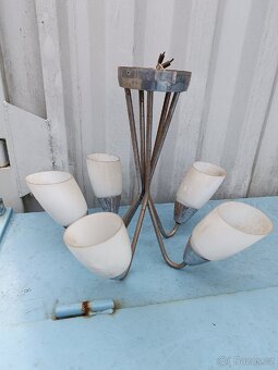 Chromovaný lustr - 2