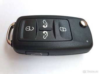 Klíč Vw Sharan Multivan Transporter 5 tlačítek. - 2