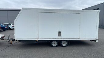 Autopřepravník - brzděný přívěsný vozík krytý skříňový Al - 2