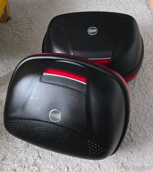 Kufr GIVI E 460N - 2 ks + plotna - 2