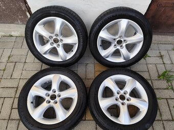 ALU 5x100 r15 ŠKODA + LETNÍ PNEU - 2