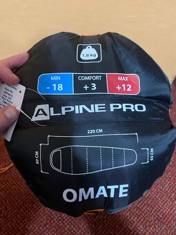 Nový spacak od alpinepro omate -18 - 2