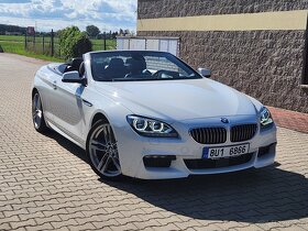 BMW 640d 230kW cabrio 1 majitel 75tkm DPH TOP - 2