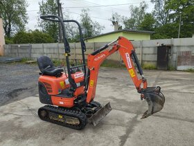 Bagr pásový minibagr Kubota K008 - 2
