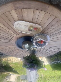 Luxusni zahradní stul dřevo bizzotto, luxus a kvalita - 2