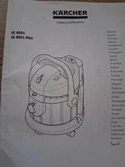 NÁHRADNÍ DÍLY DO TEPOVAČE KARCHER SE 4001 PLUS - 2
