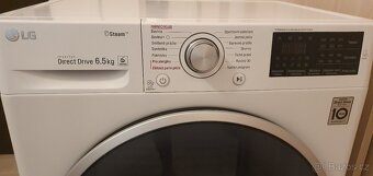 Slim pračka LG - 6,5 kg, invertorový motor - 2
