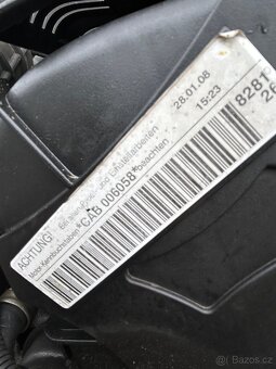 Motor Audi A4 A5 B8 1.8 tfsi 125 kw CAB - 2