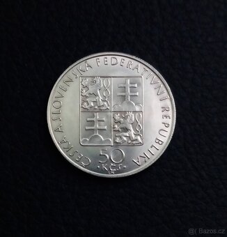 50 Kčs Anežka Česká 1990 - 2