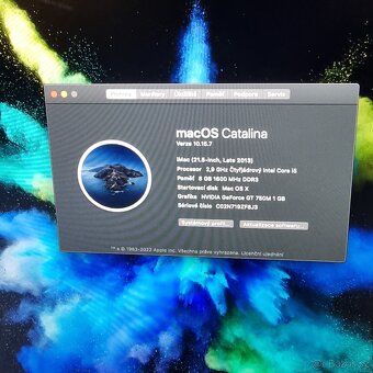Apple iMac intel i5/8GB RAM/SSHD/NVIDIA GT750/MACOS/WIN11 - 2