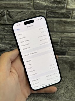 iPhone 14 Pro 128GB Space Black, baterie 88%, DPH - 2