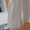 bílé letní široké kalhoty - 2