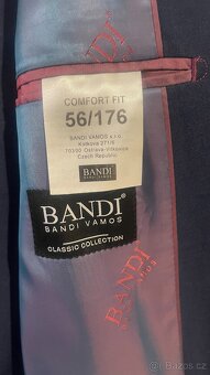 Prodám nový, nenošený pánský společenský oblek zn. Bandi - 2