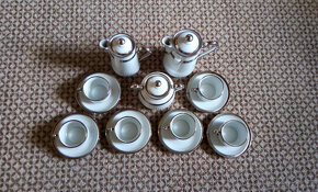 Kávová souprava - platinový dekor - 2