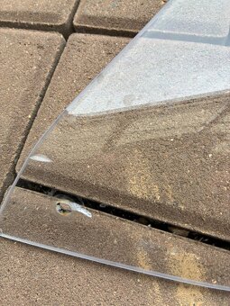 Deflektor, plexi štítek Yamaha tener 700 World raid - 2