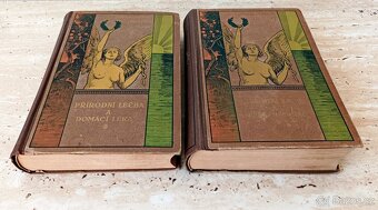 Staré lékařské knihy "Přírodní léčba a domácí lékař", 1923 - 2