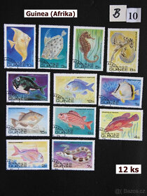 2840 ks známek + 4 ks aršíky - celý svět - 2