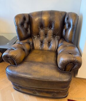 Kožená sedací souprava - 2