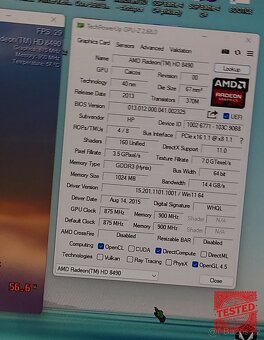 Radeon HD8490 1GB DVI + HDMI- Windows 2000 - Windows 11 - 2