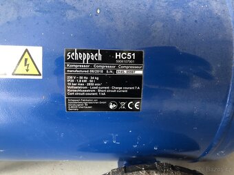 Kompresor Scheppach HC51 – 50 l, 2.5 HP, 10 bar - 2