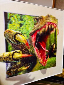 3D obraz T-Rexe - 2