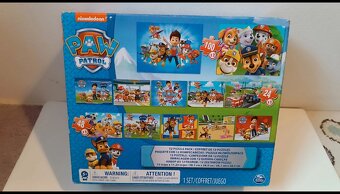 Velký set puzzlí 12 obrázků Paw Patrol - 2