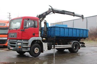 MAN MAN TGA 18.350, CRANE HIAB 102 - 2