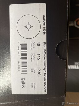 Fibrový brusný disk OPTIMA BORA9 - 2