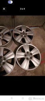 4ks alu disky orig. VW 5x112 r17 - 2