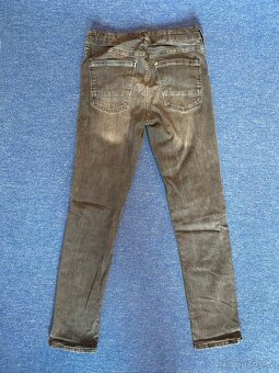 Chlapecké šedé rifle vel. 164 cm - 2