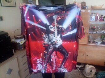 4XL pánská trika Dio, Kiss, Slayer, Judas Priest, AC/DC - 2