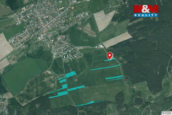 Prodej pole, 76433 m², Líně - 2