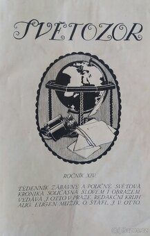 Světozor ročník XIV. /  rok 1913 - 2