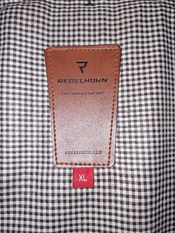 Kožená moto bunda Rebelhorn Hunter Pro CE - 2